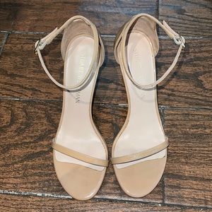 Stuart Weitzman Leather Heeled Sandals